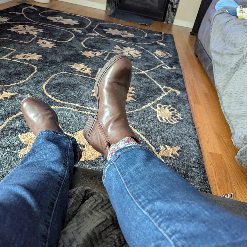 Giani Bernini Brown Ankle Boots